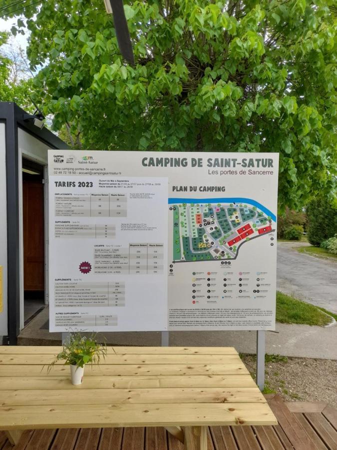 Camping Les Portes De Sancerre Saint-Satur Екстер'єр фото